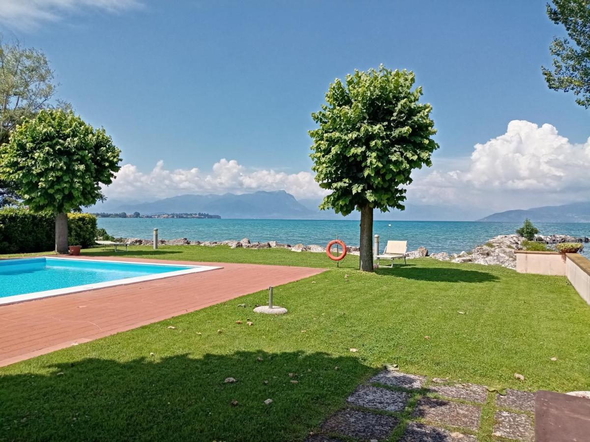 Casa Lugana 15 - Monolocale Con Piscina Fronte Lago 西尔米奥奈 外观 照片