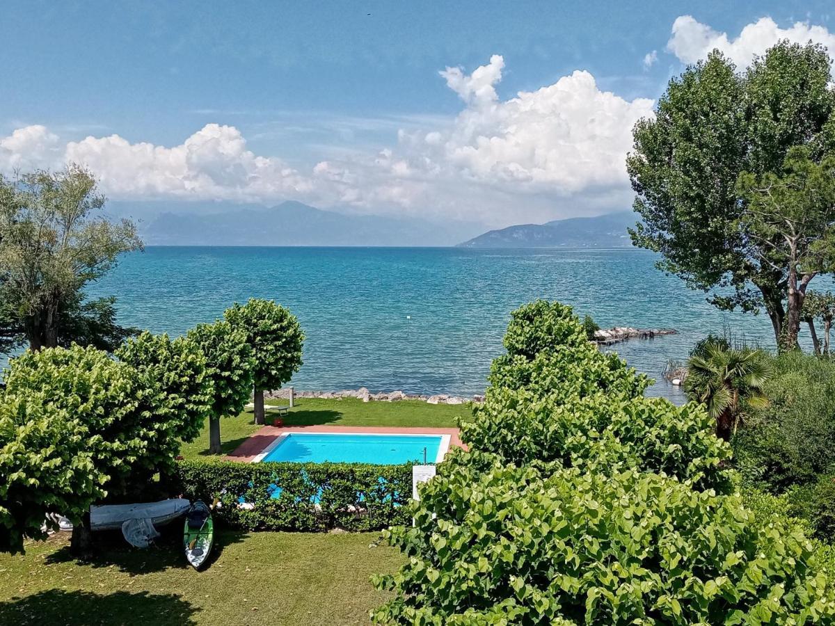 Casa Lugana 15 - Monolocale Con Piscina Fronte Lago 西尔米奥奈 外观 照片